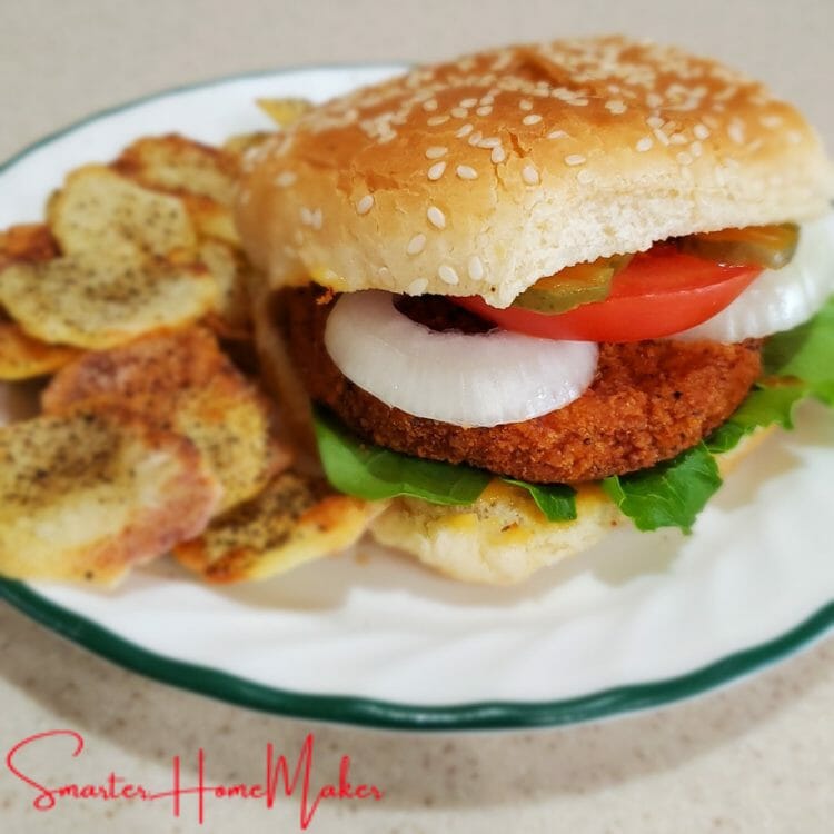 Air fryer chicken patties